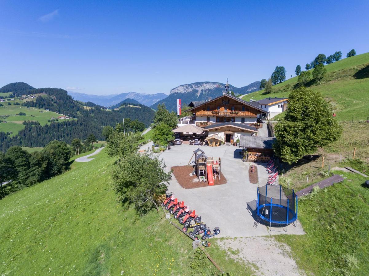 Alpengasthof Gruberhof Söll Exteriér fotografie
