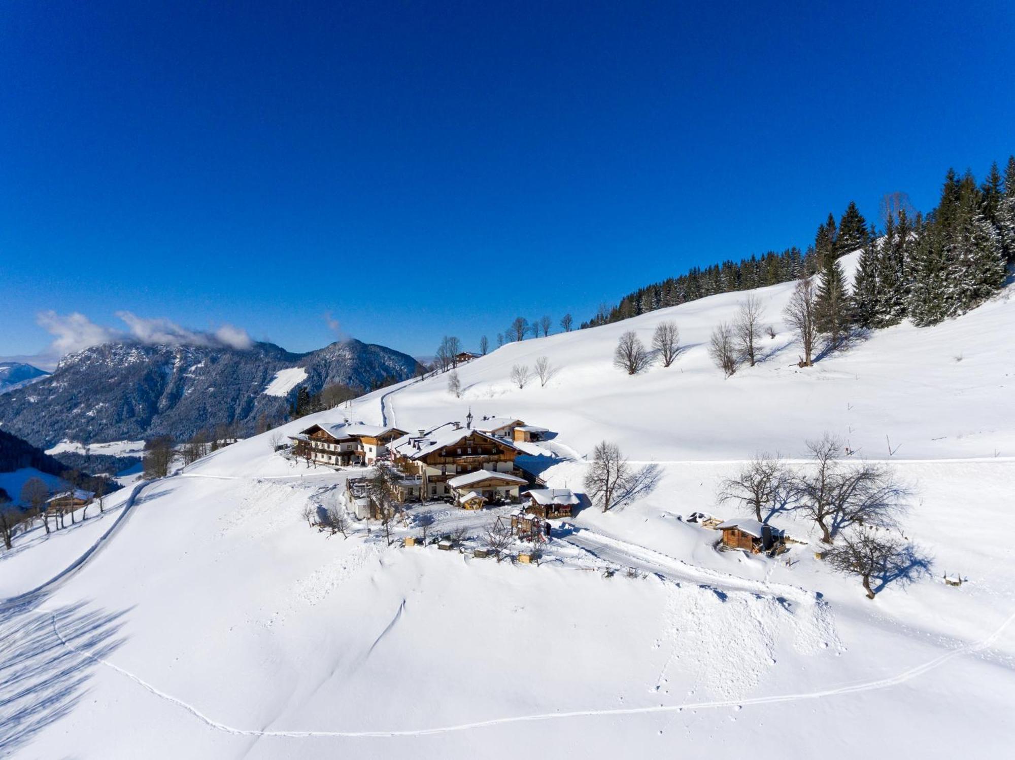Alpengasthof Gruberhof Söll Exteriér fotografie
