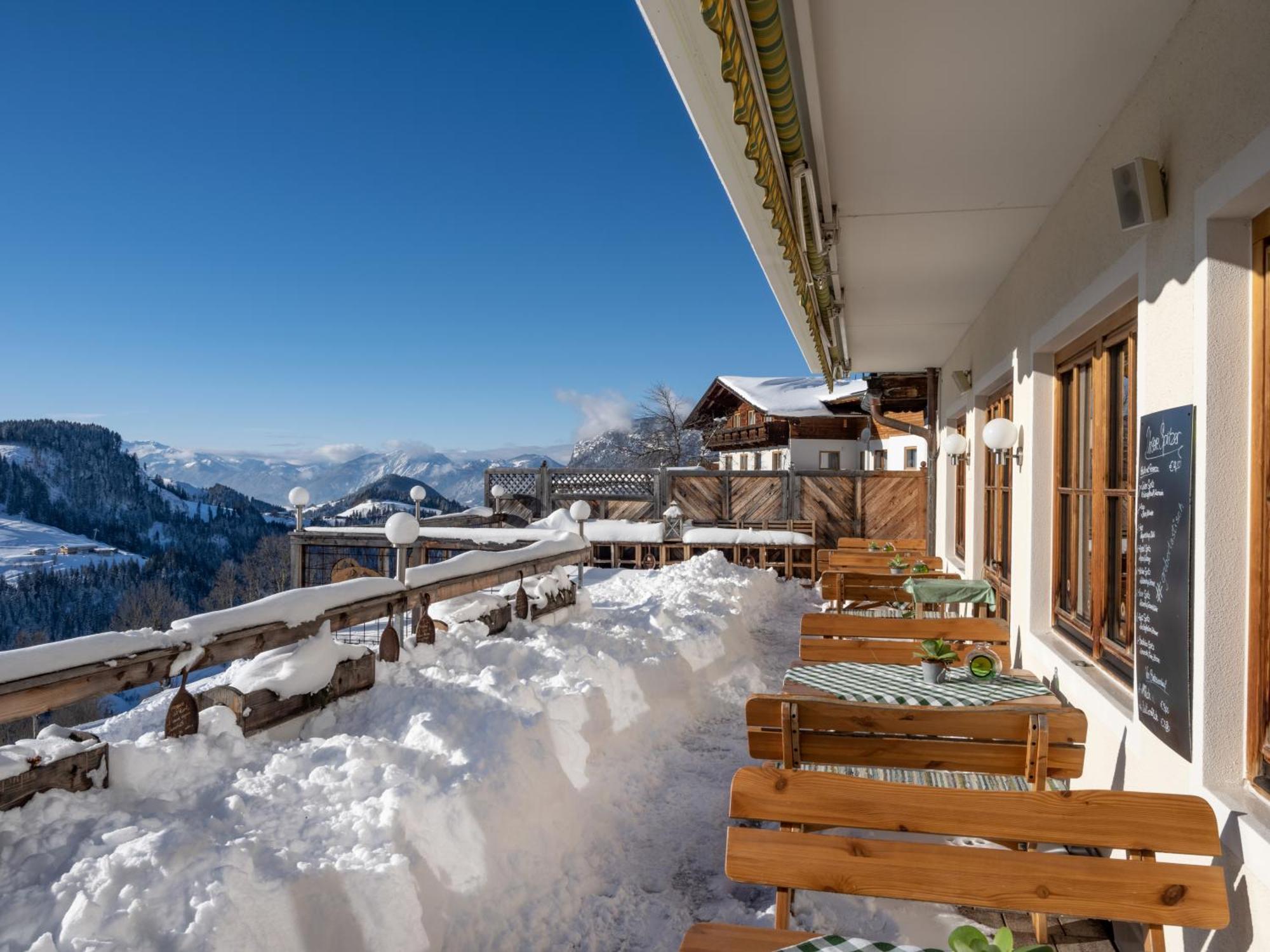 Alpengasthof Gruberhof Söll Exteriér fotografie
